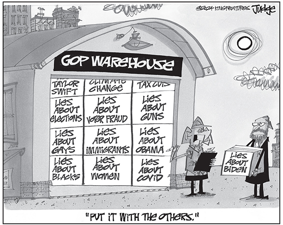 Edotorial Cartoon: GOP Warehouse