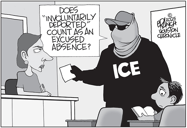 Editorial Cartoon: ICE