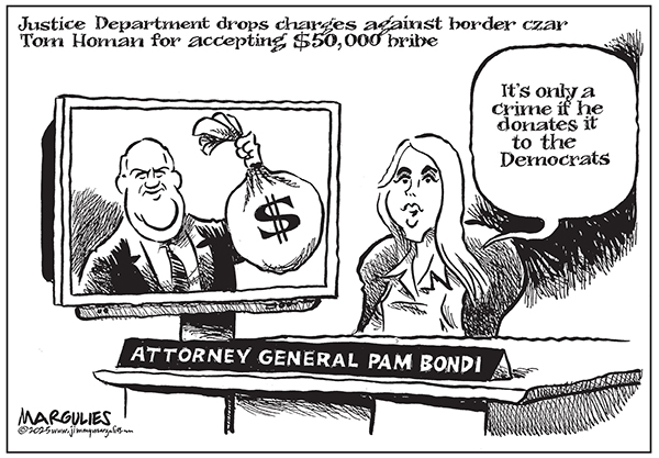 Editorial Cartoon: Pam Bondi