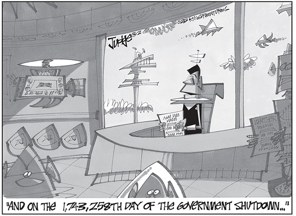 Editorial Cartoon: Government Shutdown