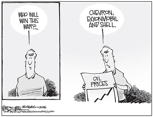 Editorial Cartoon: Oil Prices
