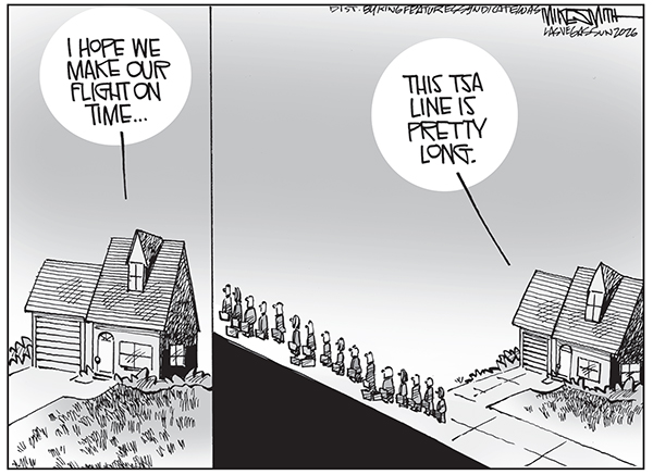 Editorial Cartoon: TSA