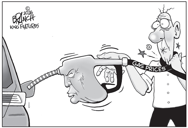 Ediitorial Cartoon: Trump Gas