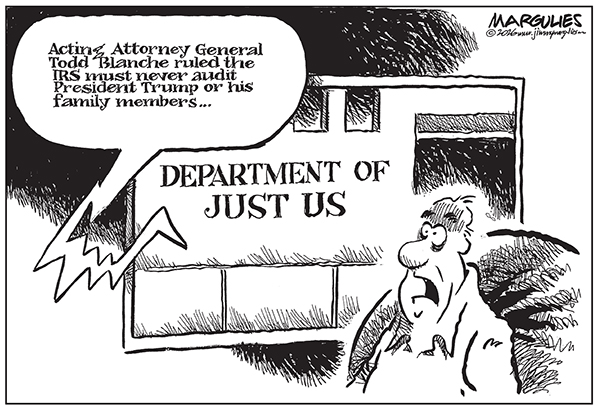 Editorial Cartoon: Just Us