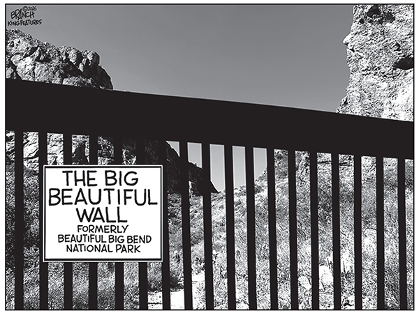 Editorial Cartoon: Big Bend