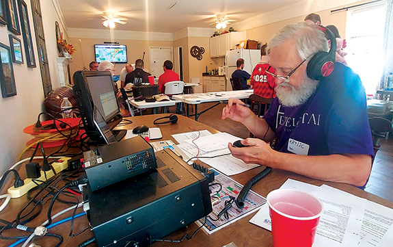 <i>Local club hamin' it up for a very serious purpose</i>