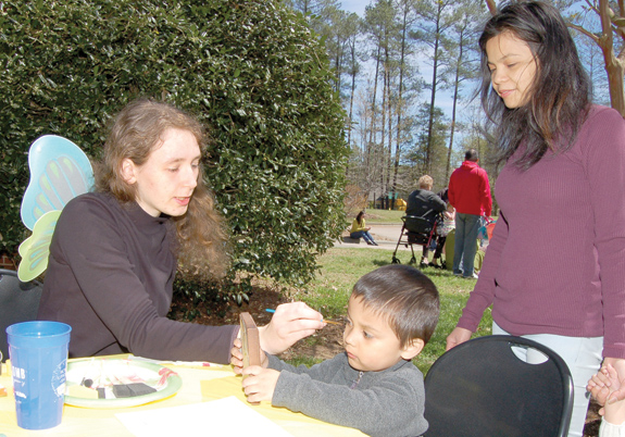 Kids, colored eggs and just plain fun! pics, 2